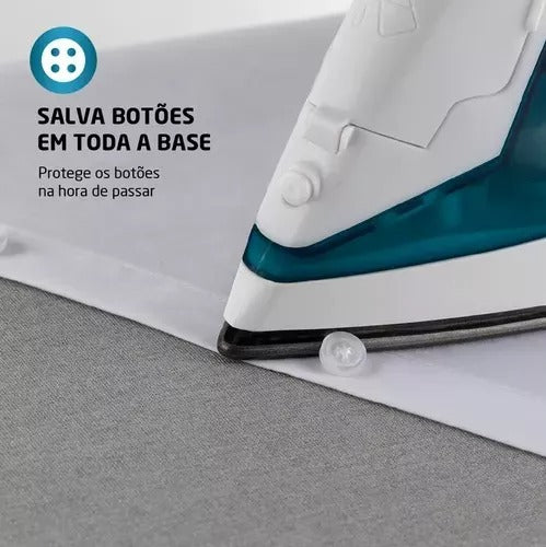 Ferro A Vapor Azul/branco 1200w F-32 Mondial Cor Azul 110v Ferro A Vapor Azul/branco 1200w F-32 Mondial Cor Azul 110v